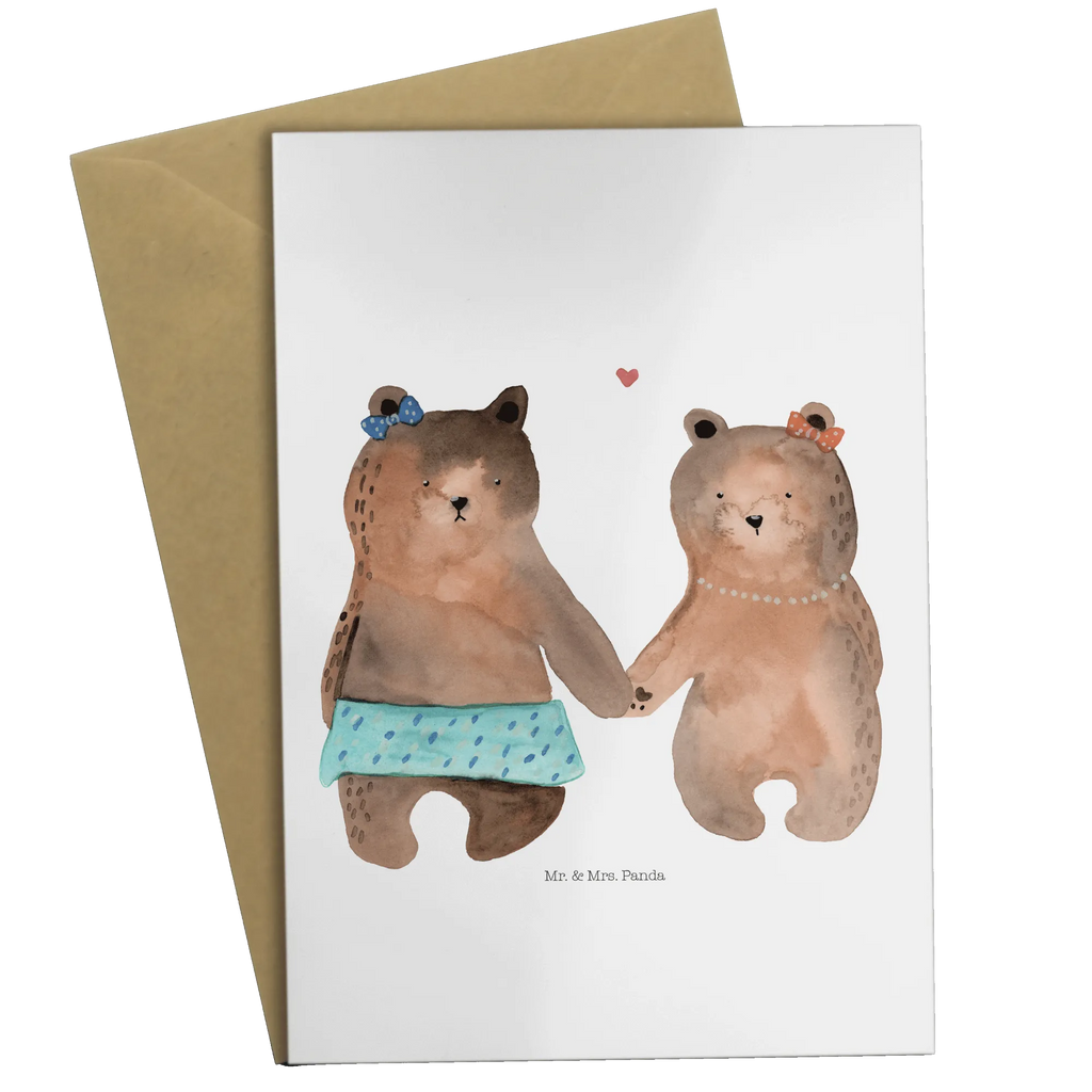 Greetings card bear Girlfriend greeting card, invitation card, folding card, wedding card, birthday card, bear, teddy, teddy bear, cuddly toy, bear girlfriend best friend love proof of love loves buddy buddy