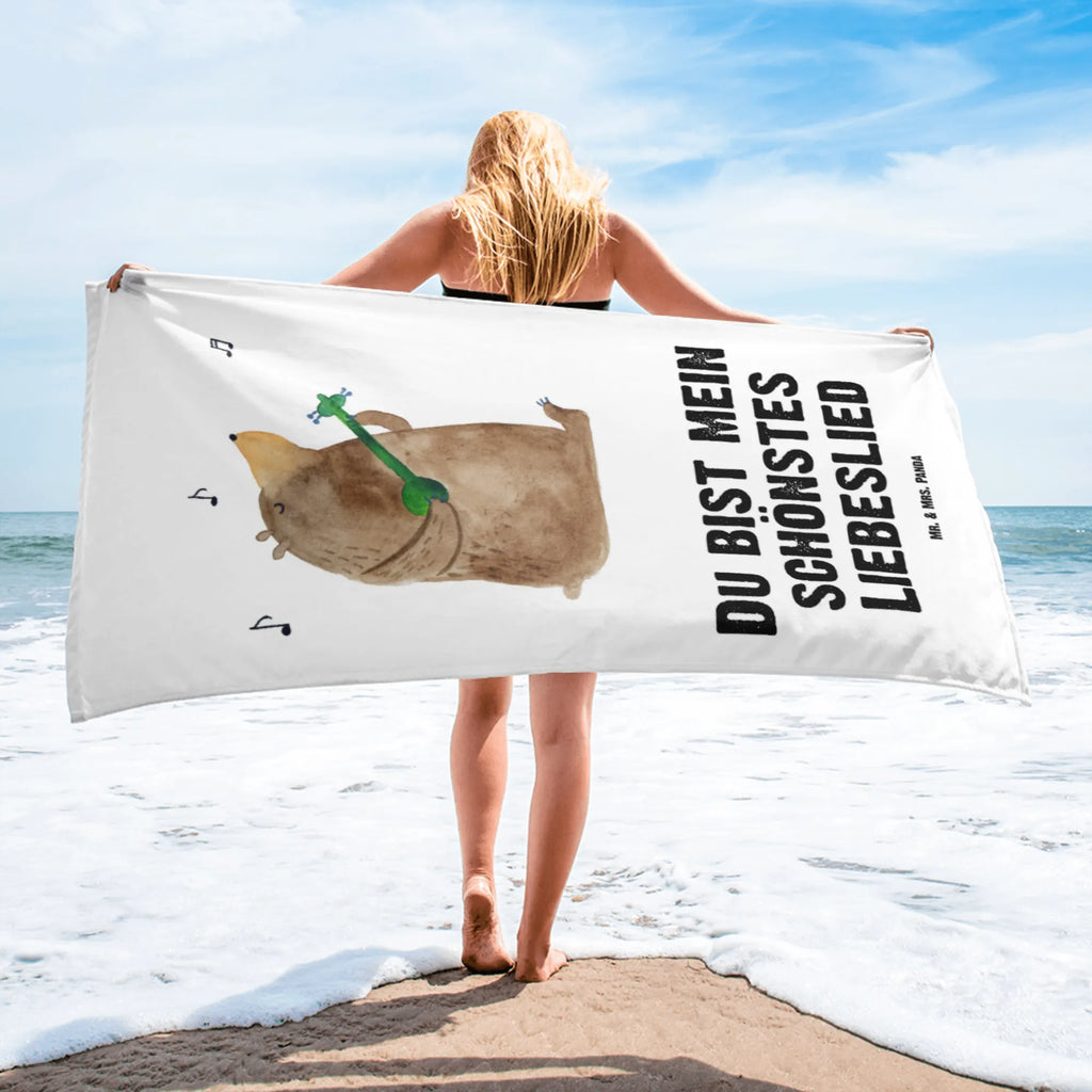 XL bath towel bear song spa towel, oversized towel, XL bath towel, extra large swim towel, large beach towel, luxury bath sheet, bear, teddy, teddy bear, cuddly toy, song, valentine, partner, Bear, love, saying, girlfriend, love song, heart, woman, gift