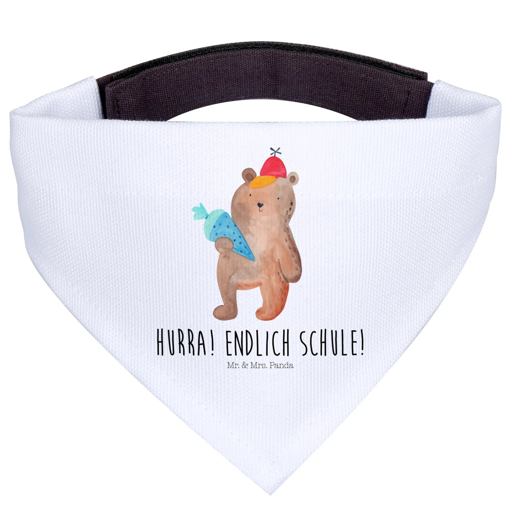 Hundehalstuch Bär Schultüte Tuch, Mittelgroße Hunde, Hundehalstuch, Hunde, Halstuch, Mittel, Teddybär, Teddy, Bär, Schulbeginn, Schultüte, Erster Schultag Geschenk, Grundschule, Bär Motiv, Einschulung Geschenk, Schule Geschenk, Schulanfang