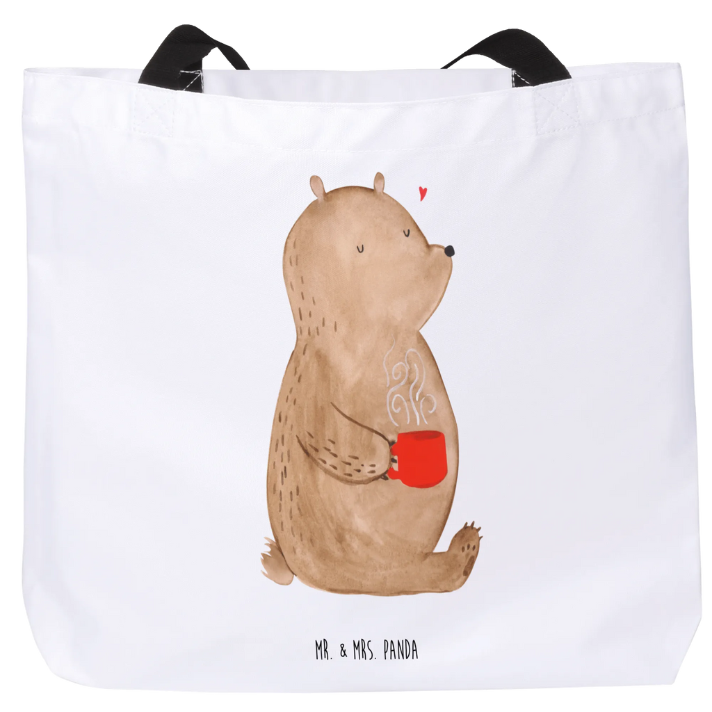 Shopper bear Coffee shopping bag, XXL, beach bag, shopper, carrier bag, handle bag, woman, bag, large, bear, teddy, teddy bear, cuddly toy, motivation, coffee, bears, good morning, save the world, morning routine, conquer the world