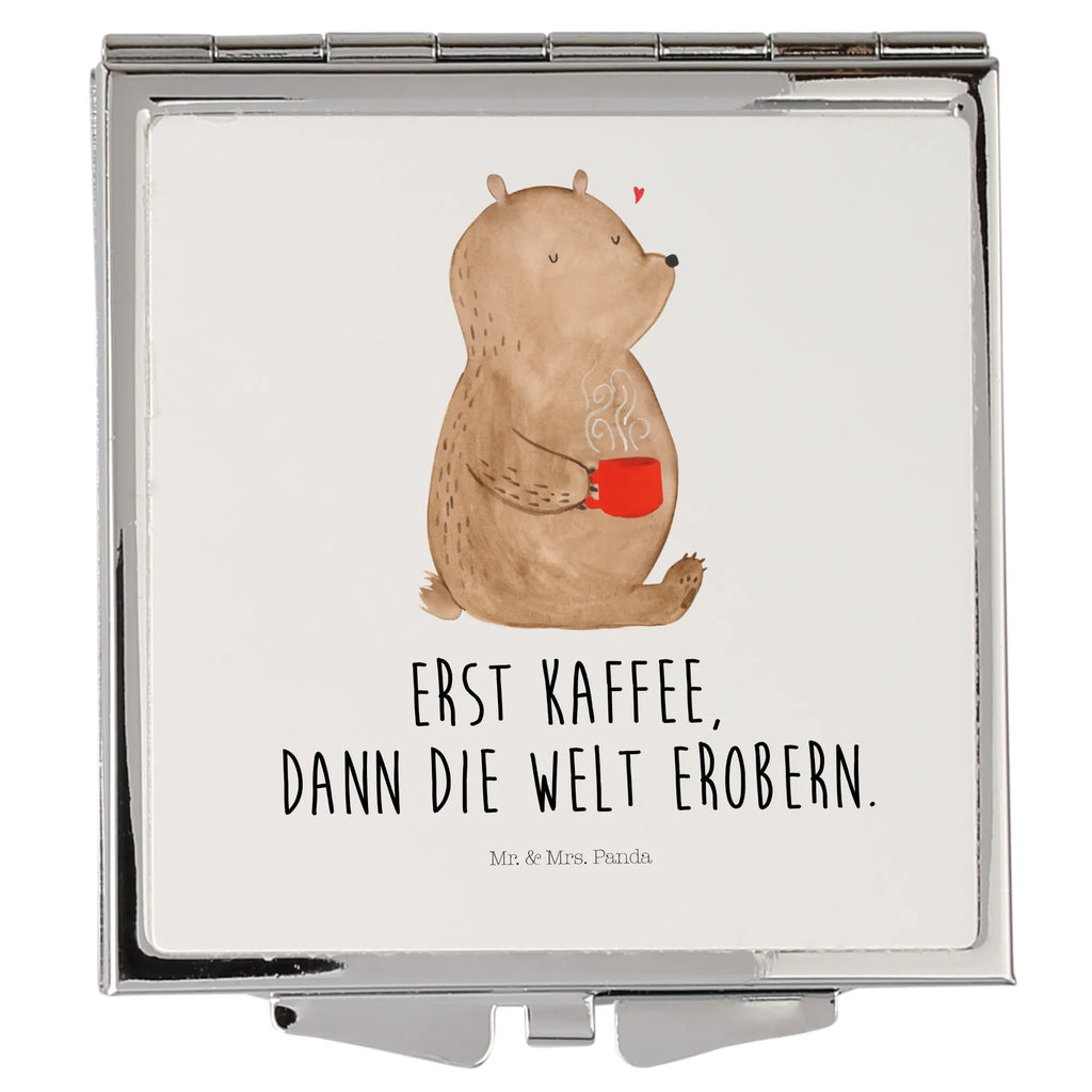 Handtaschenspiegel quadratisch Bär Kaffee Klappspiegel, Taschen-Kosmetikspiegel, Handspiegel Zum Mitnehmen, Klappbarer Handspiegel, Schminkspiegel To Go, Design Taschenspiegel, Kosmetikspiegel Klein, Tragbarer Spiegel, Taschenspiegel, Silber, Vintage Kompaktspiegel, Kompaktspiegel, Reise Spiegel, Klappbarer Taschenspiegel, Handspiegel Geschenkidee, Handspiegel Mit Hülle, Quadratischer Handspiegel, Schminkspiegel Kompakt, Mini Spiegel, Runder Taschenspiegel, Spiegel Für Unterwegs, Spiegel Für Handtasche, Handtaschenspiegel, Spiegel Für Schminktasche, Spiegel Für Make-Up Tasche, Handspiegel Für Damen, Deko Handspiegel, Teddy, Bär, Teddybär, Motivation, Guten Morgen, Coffee, Morgenroutine, Kaffee, Welt Retten, Welt Erobern, Bären