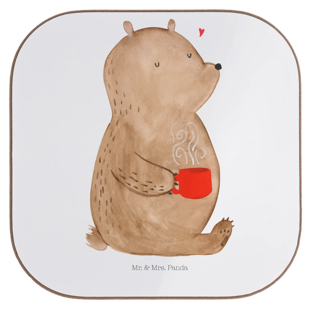 Podkładka Niedźwiedź kawa Holzuntersetzer, Bierdeckel, Untersetzer, Untersetzer Design, Untersetzer Gläser, Untersetzer Holz, Glasuntersetzer, Korkuntersetzer, Tassen Untersetzer, Untersetzer aus Holz, Getränkeuntersetzer, Untersetzer für Gläser, Bär, Teddy, Teddybär, Coffee, Welt erobern, Kaffee, Welt retten, guten Morgen, Motivation, Morgenroutine, Bären