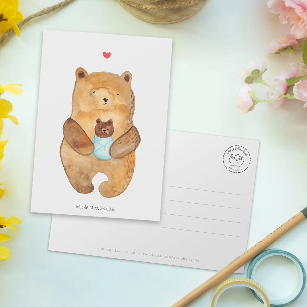 Postkarte Bär Baby Einladung, Karte, Ansichtskarten, Grußkarte, Einladungskarten Geburtstag, Geburtstagskarte, Einladung Geburtstag, Dankeskarte, Ansichtskarte, Einladungskarte, Postkarte, Geschenkkarte, Bär, Teddy, Teddybär, Eltern, Baby, Taufe, Geburt, Glückwunsch, Geburtstag, Enkelin, Täufling, Enkel, Nichte, Neffe, Mutter