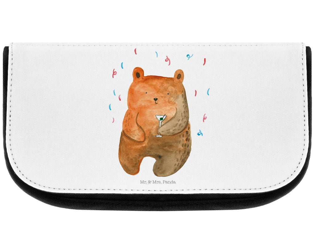 Cosmetics bag bear party Kulturtasche, bad tasche, Make-Up Bag, kulturtäschchen, Beauty Bag, Reisenecessaires, Necessaire, Schminktasche, Schminktäschchen, toilettenbeutel, Kulturbeutel, kosmetik beutel, Organizer Tasche, Beautybag, Kosmetiktasche, zubehörtasche, kleines Täschchen, Waschtasche, Waschbeutel, Toilettentasche, Schminkbeutel, reise kosmetiktasche, reiseschminktasche, hygiene tasche, Teddy, Teddybär, Bär, Mitbringsel, Feiern, Abfeiern, Geburtstag, Geburtstagsgeschenk, Party, Lustig, Gute Laune, Geschenk