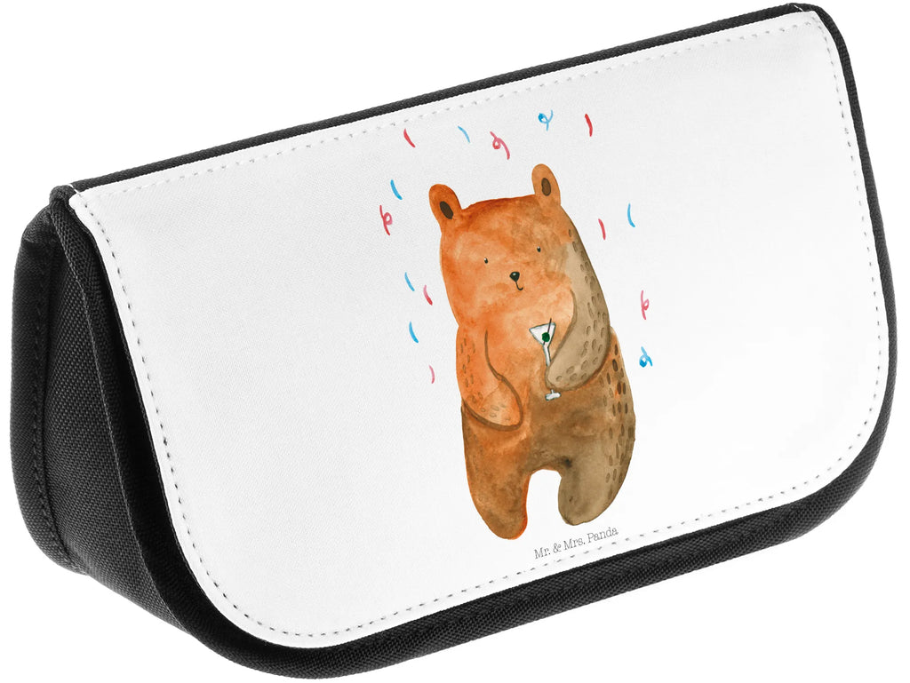 Cosmetics bag bear party Kulturtasche, bad tasche, Make-Up Bag, kulturtäschchen, Beauty Bag, Reisenecessaires, Necessaire, Schminktasche, Schminktäschchen, toilettenbeutel, Kulturbeutel, kosmetik beutel, Organizer Tasche, Beautybag, Kosmetiktasche, zubehörtasche, kleines Täschchen, Waschtasche, Waschbeutel, Toilettentasche, Schminkbeutel, reise kosmetiktasche, reiseschminktasche, hygiene tasche, Teddy, Teddybär, Bär, Mitbringsel, Feiern, Abfeiern, Geburtstag, Geburtstagsgeschenk, Party, Lustig, Gute Laune, Geschenk