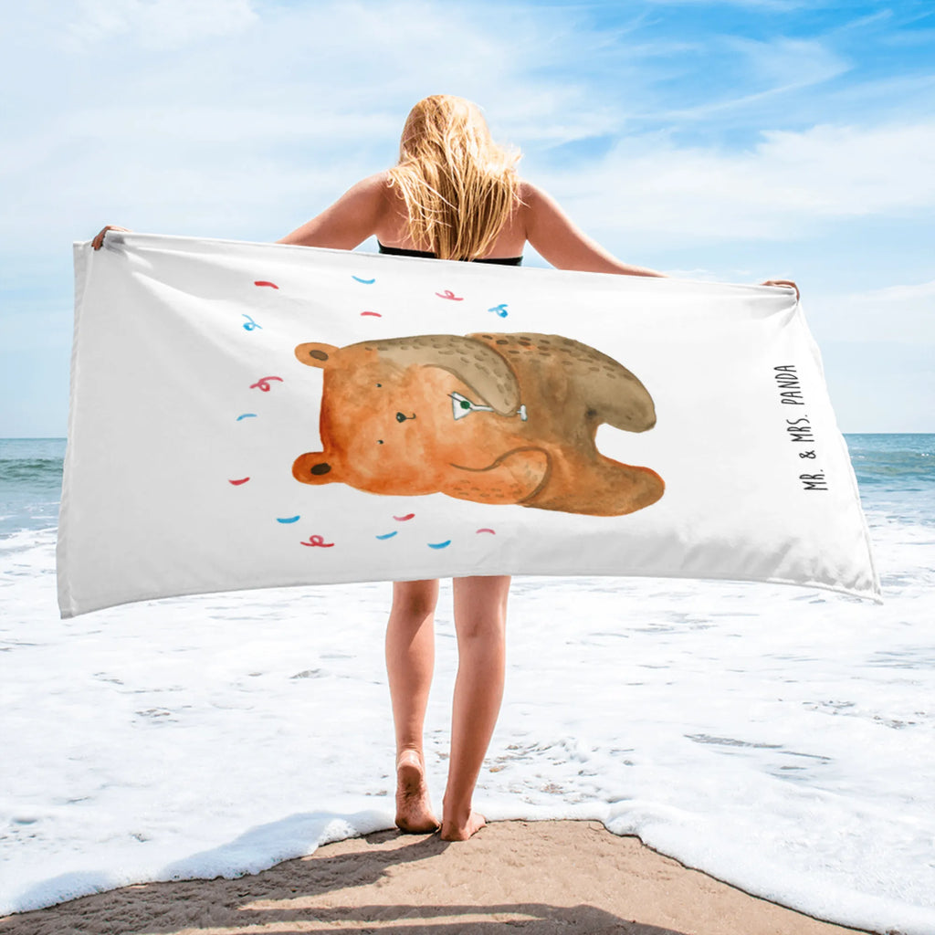 XL ręcznik kąpielowy Niedźwiedź Impreza Niedźwiedź, Miś, Pluszowy miś