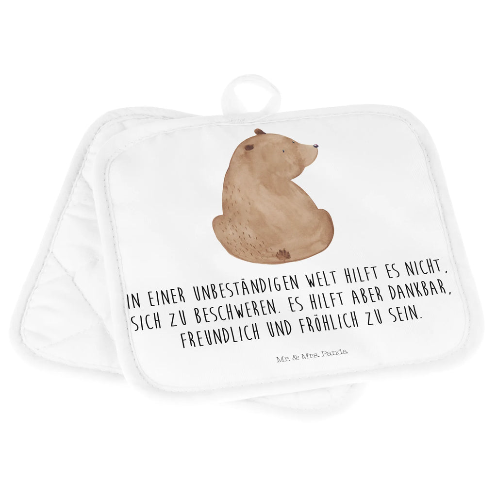 2er Set Topflappen  Bär Schulterblick Topfuntersetzer, Schöne Topflappen, Topflappen mit Spruch, Ofenhandschuh, Topflappen lustig, Topflappenset, Topfhandschuhe, Topflappen 2er Set, Topflappen, Topfhandschuh, Topflappen Set, Ofenhandschuhe, Bär, Teddy, Teddybär, Weisheit, Weltansicht, Bärenliebe, Bären, Selbstachtung, Motivation