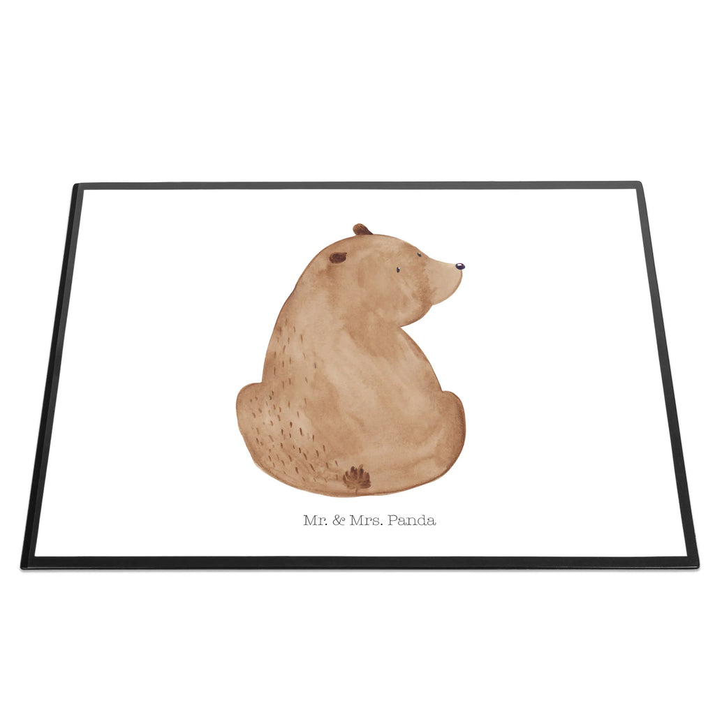 Podkładka na biurko niedźwiedź spojrzenie przez ramię Niedźwiedź, Miś, Pluszowy miś