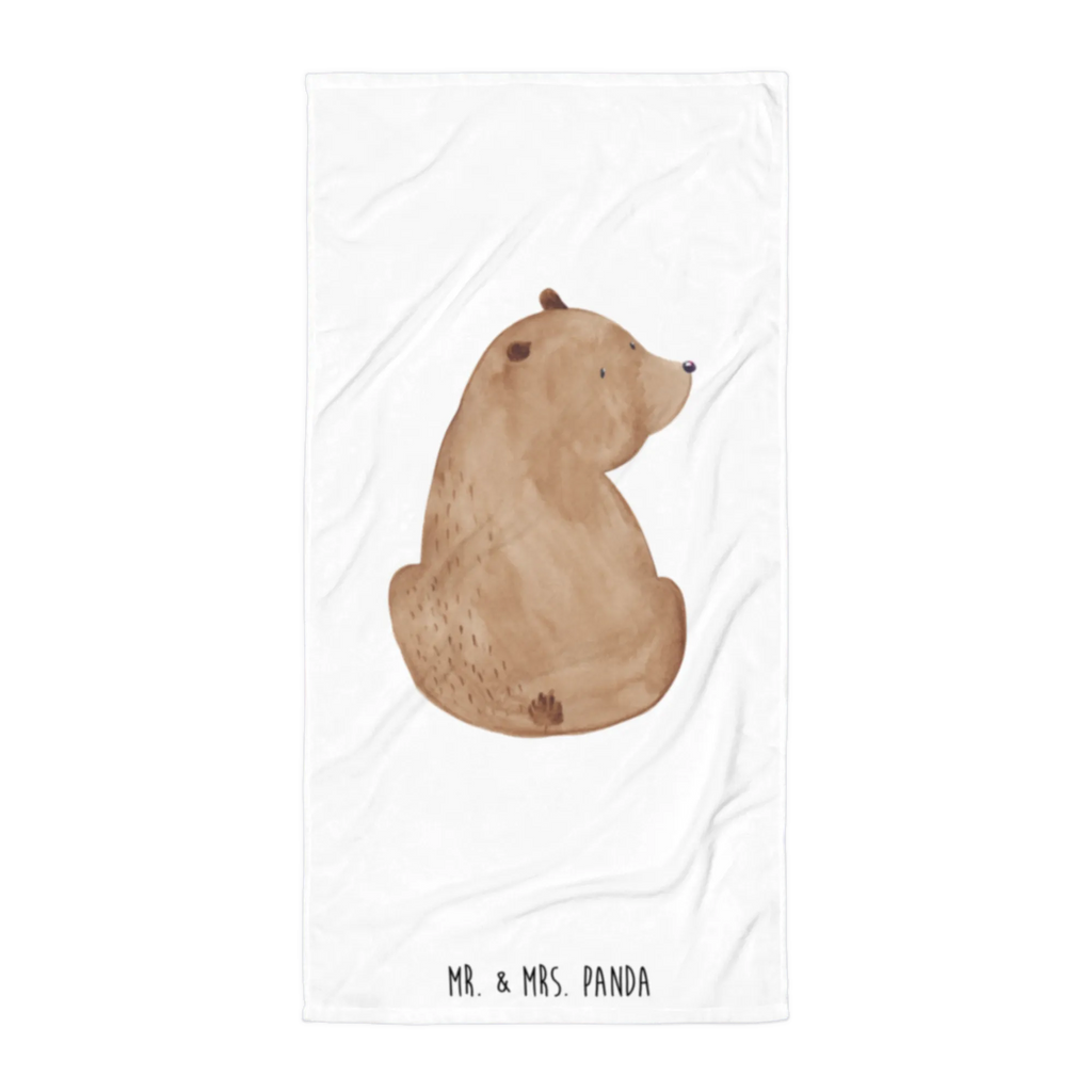 XL bath towel bear shoulder look spa towel, XL bath towel, oversized towel, luxury bath sheet, extra large swim towel, large beach towel, bear, teddy, teddy bear, cuddly toy, wisdom, bear love, motivation, bears, world view, self-esteem