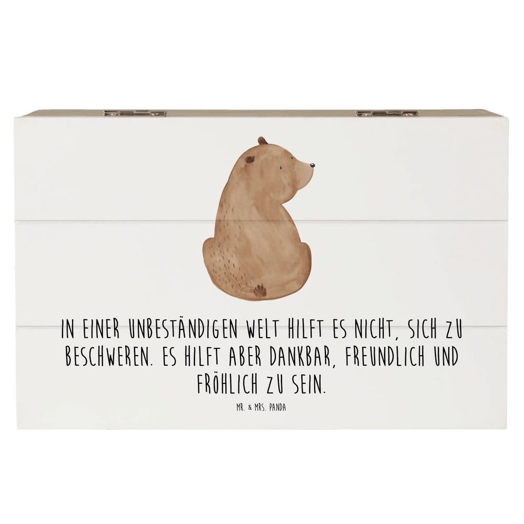 Holzkiste Bär Schulterblick Aufbewahrungsbox Holz, aufbewahrungsboxen, Schatulle, Holzkiste, Holzboxen, Holzbox, Holzbox mit Deckel, holzschatulle, holzkästchen, Holzkiste mit Deckel, aufbewahrungstruhe, kiste holz, truhe holz, aufbewahrungskiste mit deckel, Aufbewahrungskiste, Aufbewahrungsbox aus Holz, holzschachtel, Box aus Holz, aufbewahrungskisten, holztruhen, box holz, Aufbewahrungsbox, Holzkisten, Holztruhe, Holz Aufbewahrungsbox, Teddybär, Bär, Teddy, Bären, Weltansicht, Weisheit, Bärenliebe, Motivation, Selbstachtung