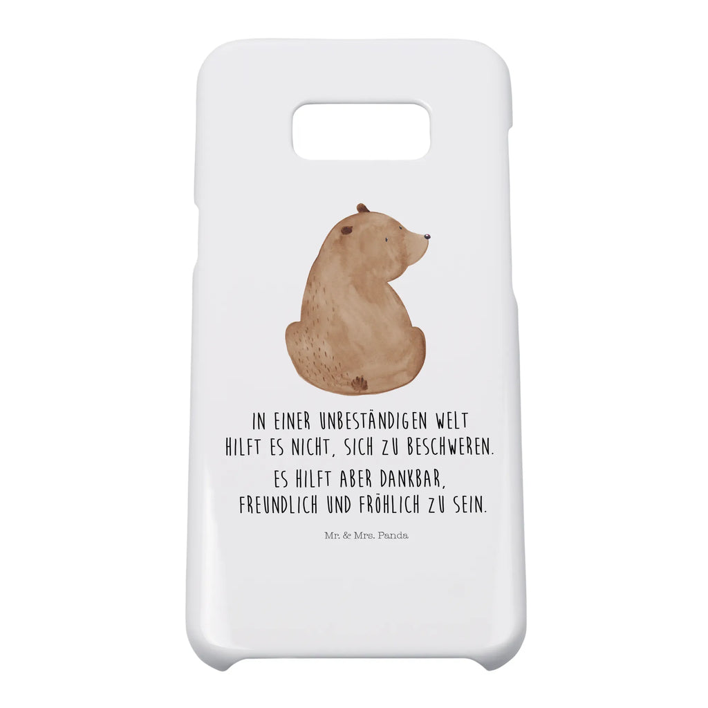 Phone case bear shoulder look Handycover, Cover, Handyhülle, Iphone X, Hülle, Iphone 10, Handy, Handy Case, Bär, Teddy, Teddybär, Weltansicht, Bärenliebe, Weisheit, Selbstachtung, Motivation, Bären