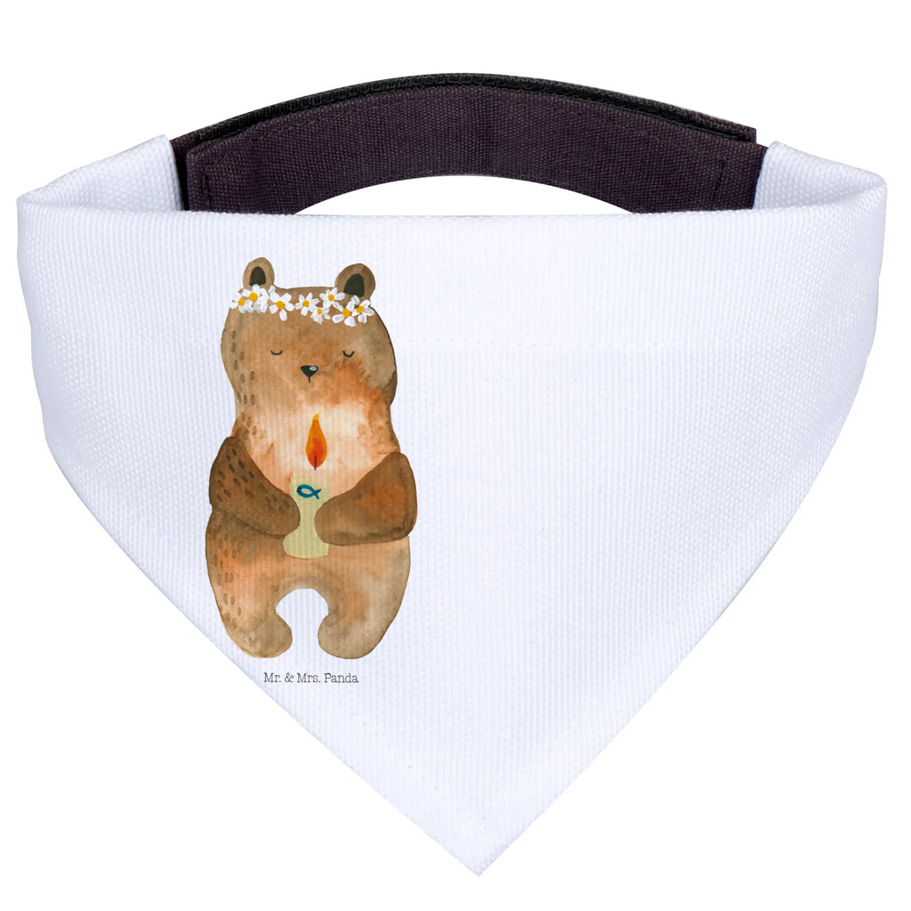 Hundehalstuch Bär Kommunion Hunde, Hundehalstuch, Mittel, Tuch, Mittelgroße Hunde, Halstuch, Teddybär, Bär, Teddy, Taufkerze, Katholisch, Gottes Segen, Kommunion