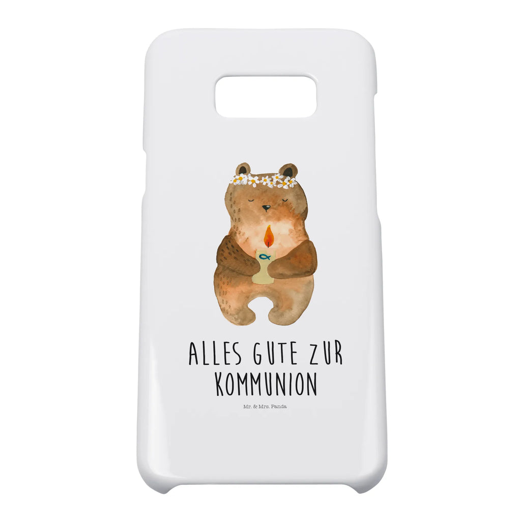 Handyhülle Bär Kommunion Iphone X, Handyhülle, Cover, Iphone 10, Handy, Handycover, Hülle, Handy Case, Bär, Teddy, Teddybär, Gottes Segen, Katholisch, Kommunion, Taufkerze