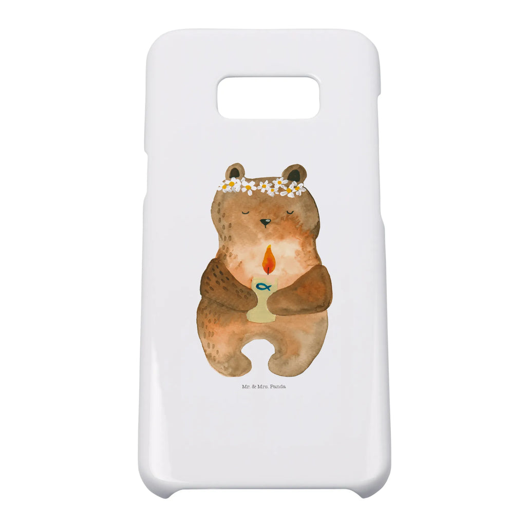 Handyhülle Bär Kommunion Iphone X, Handyhülle, Cover, Iphone 10, Handy, Handycover, Hülle, Handy Case, Bär, Teddy, Teddybär, Gottes Segen, Katholisch, Kommunion, Taufkerze