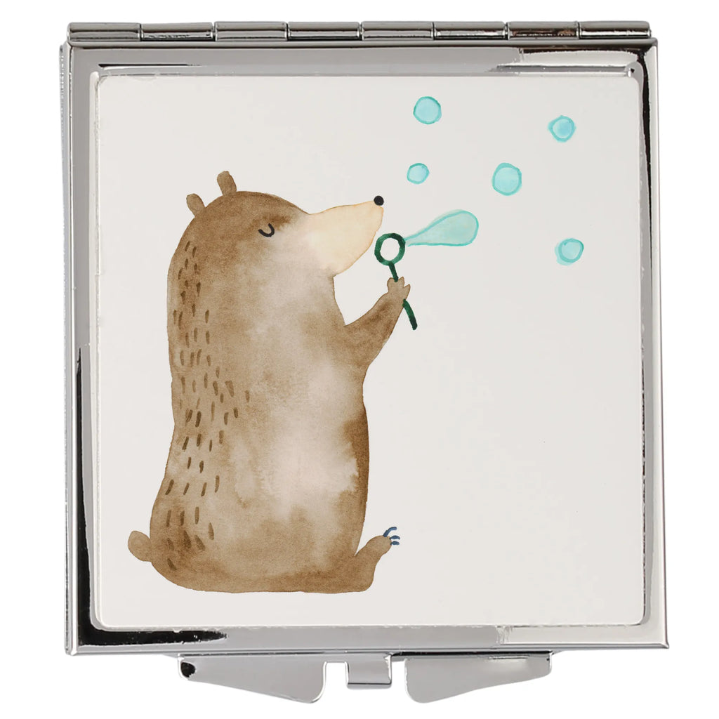 Handtaschenspiegel quadratisch Bär Seifenblasen Handspiegel Zum Mitnehmen, Reise Spiegel, Schminkspiegel To Go, Handtaschenspiegel, Spiegel Für Handtasche, Handspiegel Mit Hülle, Mini Spiegel, Handspiegel Geschenkidee, Klappbarer Taschenspiegel, Klappbarer Handspiegel, Taschenspiegel, Spiegel Für Schminktasche, Spiegel Für Make-Up Tasche, Spiegel Für Unterwegs, Klappspiegel, Quadratischer Handspiegel, Vintage Kompaktspiegel, Kosmetikspiegel Klein, Deko Handspiegel, Schminkspiegel Kompakt, Design Taschenspiegel, Taschen-Kosmetikspiegel, Runder Taschenspiegel, Handspiegel Für Damen, Tragbarer Spiegel, Kompaktspiegel, Bär, Teddy, Teddybär, Seifenblasen Bär Lustig Sein Glücklich Traurig Happy