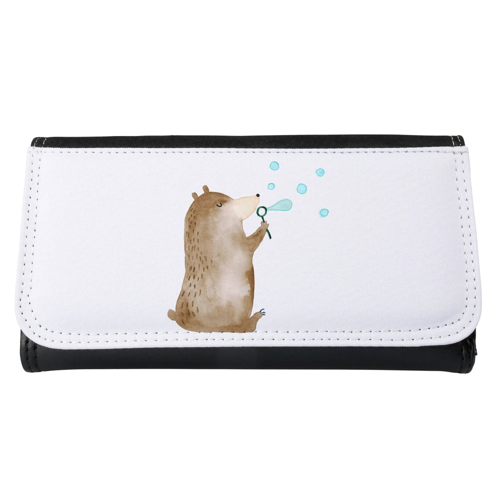 Ladies purse bear soap bubbles Ladies, Purse, XXL, Wallets, Wallet, Large, bear, teddy, teddy bear, cuddly toy, Soap Bubbles Bear Funny Being Happy Sad Happy
