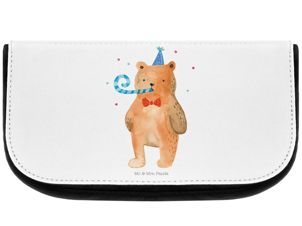 Kosmetiktasche Bär Geburtstag Reisenecessaires, reiseschminktasche, Kulturbeutel, bad tasche, kosmetiktäschchen, Kulturtasche, zubehörtasche, reise kosmetiktasche, hygiene tasche, beauty tasche, utensilientasche, Schminktasche, Waschtasche, Necessaire, Schminkbeutel, Waschbeutel, Organizer Tasche, Beauty Bag, beauty case, kleines Täschchen, Beautybag, toilettenbeutel, Schminktäschchen, Kosmetiktasche, kosmetik beutel, kulturtäschchen, Toilettentasche, Make-Up Bag, Teddy, Teddybär, Bär, Glückwunsch, Alles Gute, Happy Birthday, Geburtstag