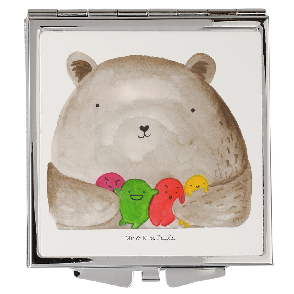 Handbag mirror bear Feeling Quadratischer Handspiegel, Vintage Kompaktspiegel, Spiegel Für Handtasche, Silber, Taschenspiegel, Tragbarer Spiegel, Handtaschenspiegel, Klappbarer Handspiegel, Handspiegel Geschenkidee, Taschen-Kosmetikspiegel, Kompaktspiegel, Spiegel Für Make-Up Tasche, Reise Spiegel, Schminkspiegel To Go, Runder Taschenspiegel, Schminkspiegel Kompakt, Deko Handspiegel, Handspiegel Zum Mitnehmen, Handspiegel Mit Hülle, Mini Spiegel, Design Taschenspiegel, Klappbarer Taschenspiegel, Handspiegel Für Damen, Klappspiegel, Kosmetikspiegel Klein, Spiegel Für Unterwegs, Spiegel Für Schminktasche, Teddy, Bär, Teddybär, Durchgedreht, Wahnsinn, Verrückt