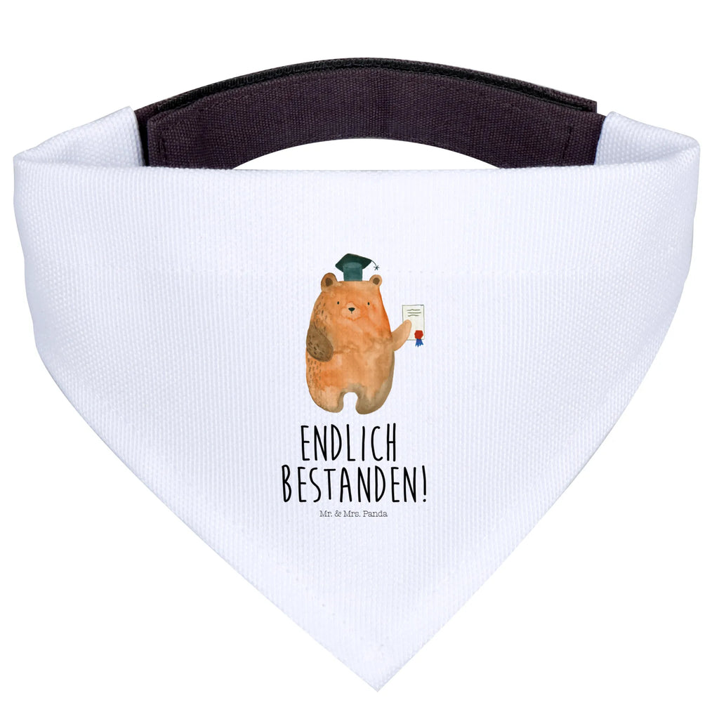Hundehalstuch Bär Prüfung Tuch, Mittel, Halstuch, Hunde, Mittelgroße Hunde, Hundehalstuch, Teddybär, Teddy, Bär, Abschlusszeugnis, Prüfung Bestanden, Zeugnis, Abschluss, Abitur, Prüfungen