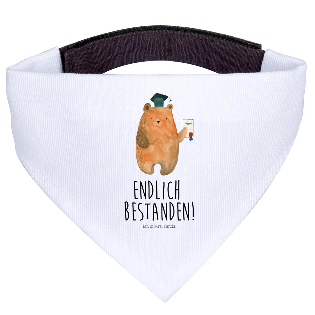 Hundehalstuch Bär Prüfung Tuch, Mittel, Halstuch, Hunde, Mittelgroße Hunde, Hundehalstuch, Teddybär, Teddy, Bär, Abschlusszeugnis, Prüfung Bestanden, Zeugnis, Abschluss, Abitur, Prüfungen