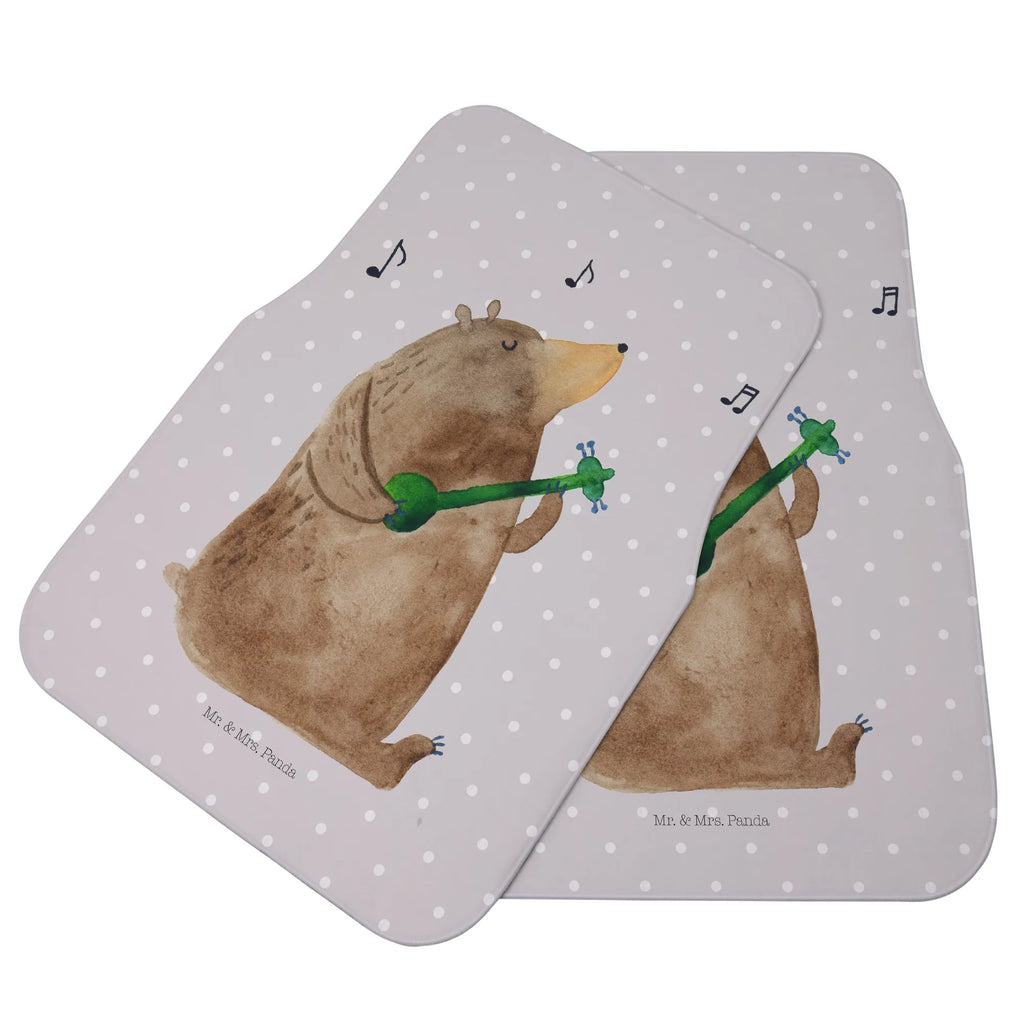 Mata samochodowa dla kierowcy niedźwiedź Gitara Niedźwiedź, Miś, Pluszowy miś