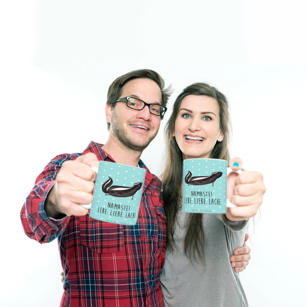 Mug skunk yoga coffee mug, ceramic mug, gift mug, tea mug, personalized mug, mug with designs, novelty mug, mug, mug with quotes, porcelain mug, custom mug, office mug, latte mug, Skunk, Wild animal, Love, Yoga, Namaste, Stinky, Predator, Laugh, Stinker, Live