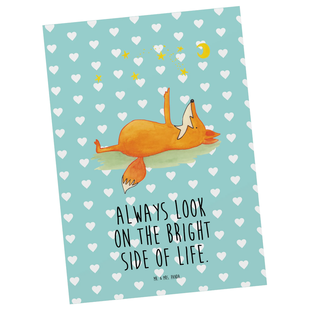 Postkarte Fuchs Sterne Postkarten, spruchkarte, kunstkarte, bildkarte, Motivkarte, Grußkarte, Ansichtskarten, Fotokarte, Kunstkarten, Ansichtskarte, einzelkarte, Postkarte, Designkarte, Fuchs, Spruch schön, Always Look On The Bright Side Of Life, Füchse, Romantik, Spruch Positiv, Tröstende Worte