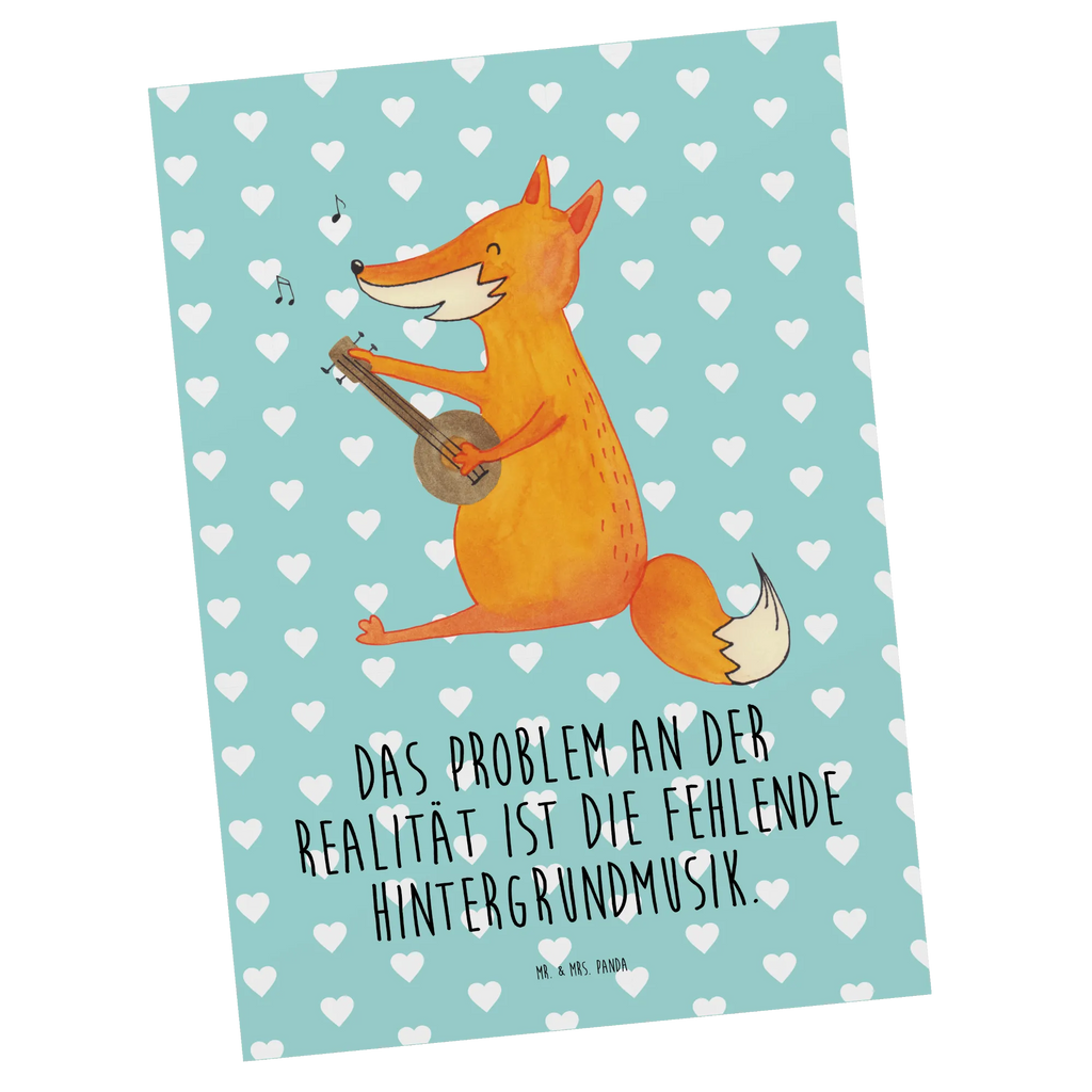 Postkarte Fuchs Gitarre Karte, Grußkarte, Geschenkkarte, Einladung, Geburtstagskarte, Einladungskarten Geburtstag, Ansichtskarte, Ansichtskarten, Dankeskarte, Postkarte, Einladung Geburtstag, Einladungskarte, Fuchs, Musik Spruch, Gitarre, Füchse, Musikerin, Sängerin, Geschenk Musiker, Sänger