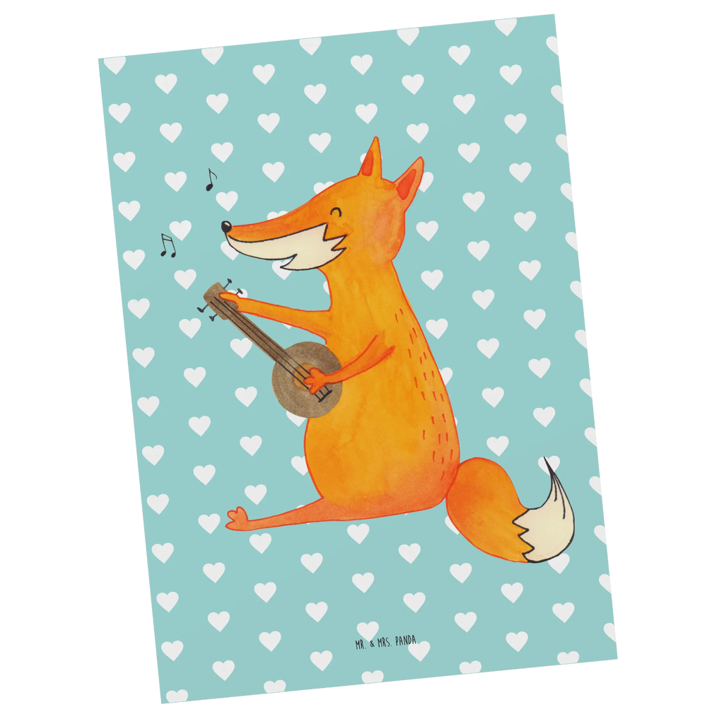 Postkarte Fuchs Gitarre Karte, Grußkarte, Geschenkkarte, Einladung, Geburtstagskarte, Einladungskarten Geburtstag, Ansichtskarte, Ansichtskarten, Dankeskarte, Postkarte, Einladung Geburtstag, Einladungskarte, Fuchs, Musik Spruch, Gitarre, Füchse, Musikerin, Sängerin, Geschenk Musiker, Sänger