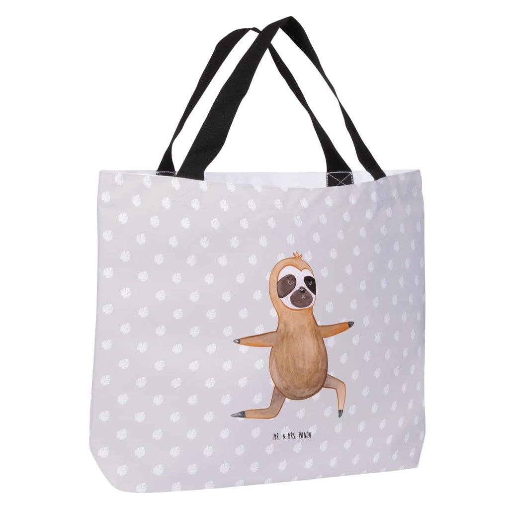 Shopper leniwiec Joga Freizeittasche, Einkaufsbeutel, Shopper, Schultertasche, Tüte, Strandtasche, Schulbeutel, Einkaufstasche, Beutel, Alltagstasche, Ausflug, Tragebeutel, XXL Tasche, XL, Schultasche, Stofftasche, Faultier, Faultier Geschenk, Faultier Deko, Lieblingstier, Gelassenheit, Entspannung, faul, Namaste, Atmung, Krieger, Yogaübungen, Faultiere, Meditation, Yoga