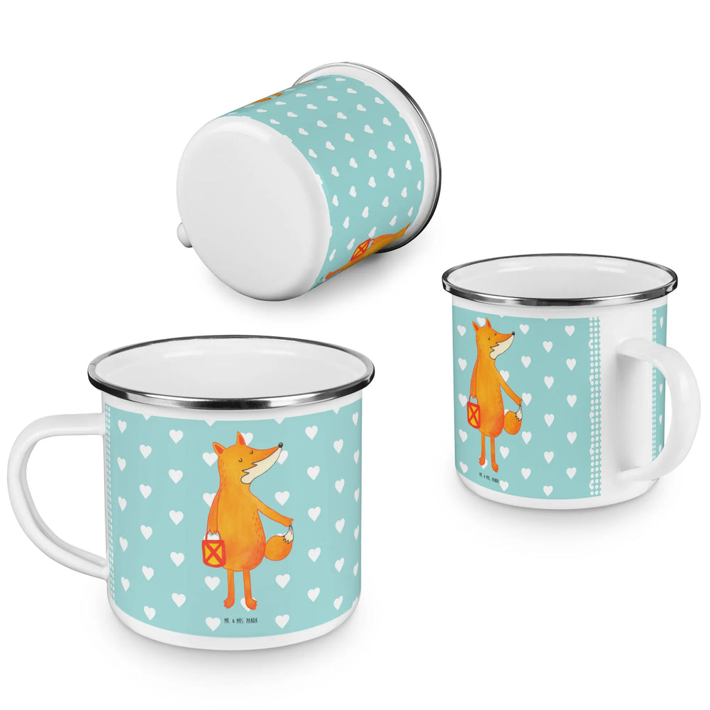 Enamel camping mug Fox Lantern lightweight camping mug, camp coffee mug, outdoor cup, hiking mug, camping metal cup, tin coffee cup, enamel drinking mug, enamel mug, camping mug, adventure mug, enamel camping cup, travel mug, backpacking mug, stainless steel drinking cup, metal cup, metal camping mug, camper mug, bushcraft mug, campfire mug, steel mug for camping, fox, foxes, forest wildlife, clever as a fox, animal lover, Lovesickness Spell, Saint Martin, Foxes, Fox, Spell comforting, Cheer up, Lantern parade, Lantern, Caesar Otto Hugo Flaischlen