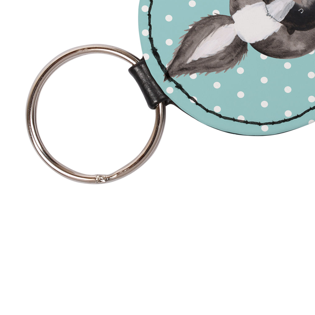 Okrągły brelok skunks atak Stinktier, Skunk