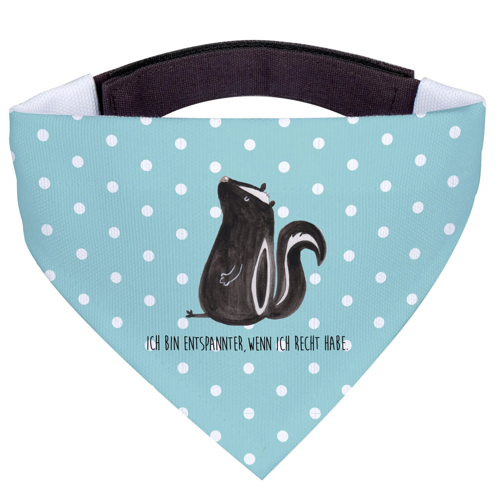 Hundehalstuch Stinktier Sitzen Tuch, Hundehalstuch, kleine Hunde, Halstuch, klein, Hunde, Stinktier, Skunk, Büro, Stinker, Recht, Stinki, Spruch, Wildtier, Besserwisser, Raubtier