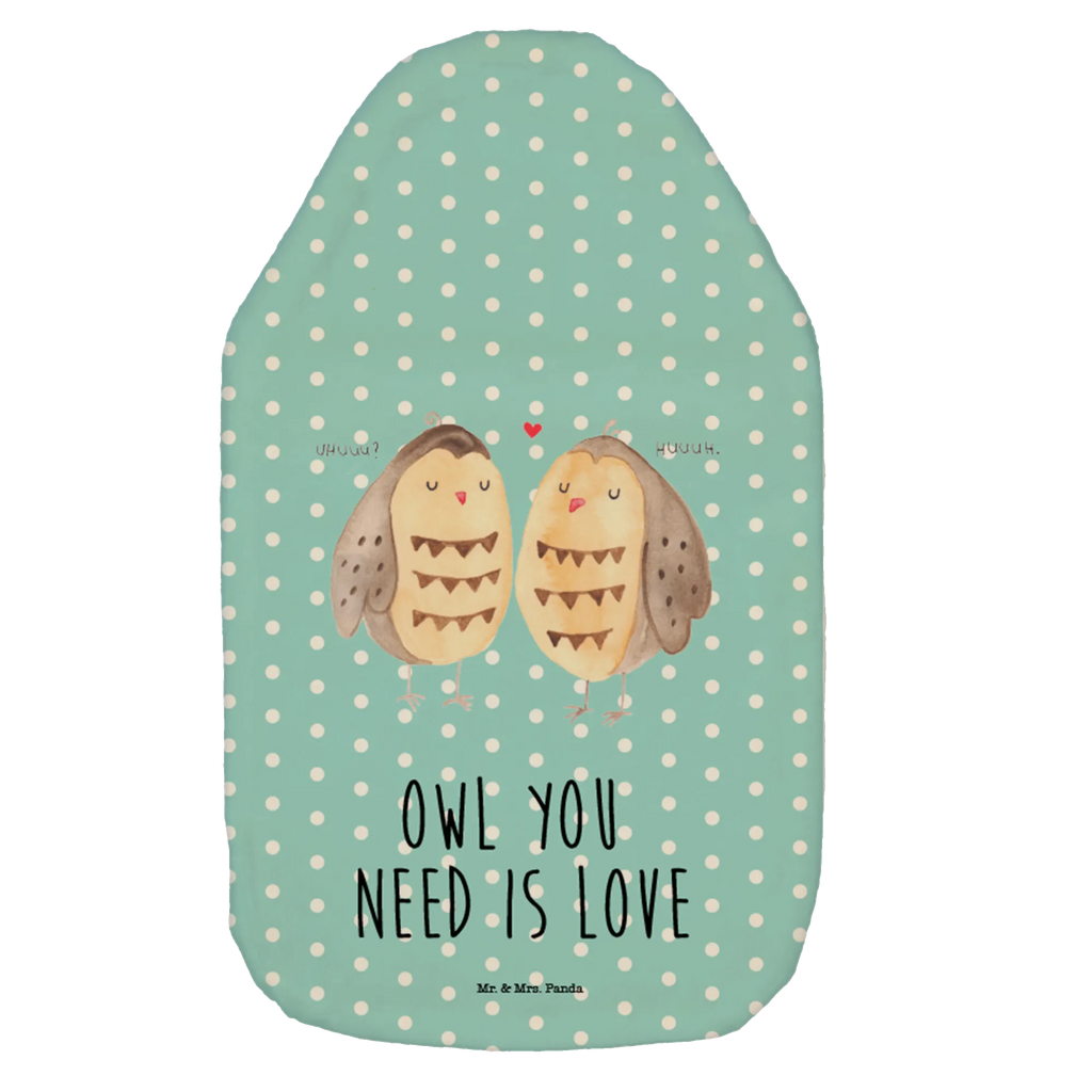 Hot water bottle owls Love Bettflasche, Wärmflasche mit Bezug, Wärmekissen, Körnerkissen, Kinderwärmflasche, Wärmflasche, Wärmflaschenbezug, Kleine Wärmflasche, Eule, Liebe Spruch, All you need is love, Hochzeit Spruch, Eule Deko, Freund, Liebe, Freundin Geschenk, Owl, Wortspiel lustig