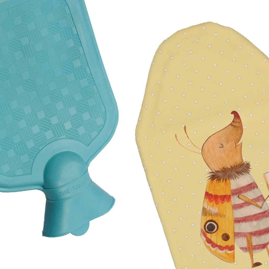 Termofor ćma mała flaga Wärmflasche mit Bezug, Wärmekissen, Kinderwärmflasche, Bettflasche, Wärmflasche, Wärmflaschenbezug, Kleine Wärmflasche, Körnerkissen, Tiermotive, Gute Laune, lustige Sprüche, Tiere, süß, Nachtfalter, Käfer, Küche Deko, niedlich, Spruch witzig, Was kostet die Welt, Spruch lustig