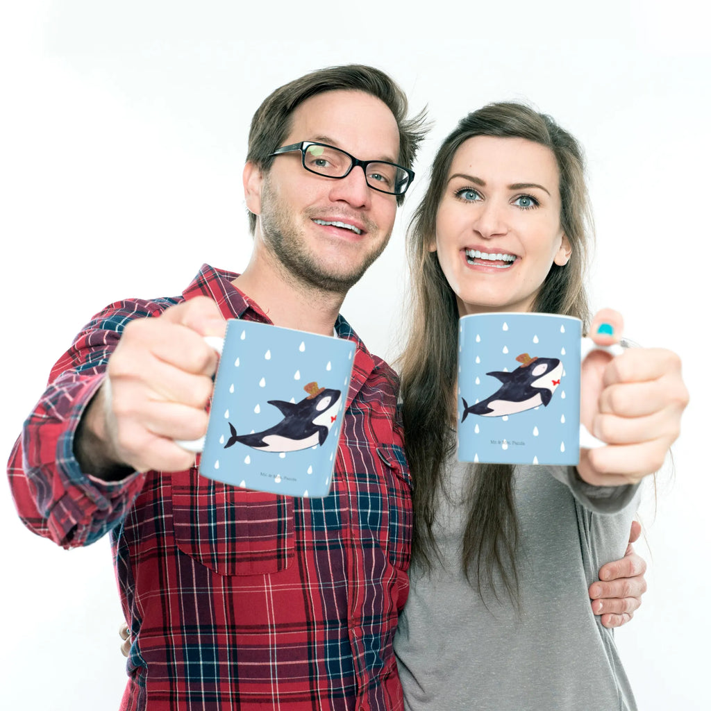 Child's mug orca cylinder coffee cup, kindergarten, camping mug, mug, plastic cup, drinking cup, Seafood, aquatic animals, ocean, sea, fish, shells, corals, reef, whale, narwhal, sea urchin, lobster, platypus, turtle, manatee, crocodile, orca, shrimp, gifts for seafood lovers, water world, underwater animals, underwater world, vacation, deep sea, seafood fans, gift ideas, seafood decoration, seafood posters, glitter, feast, confetti, party, celebration, congratulations, birthday