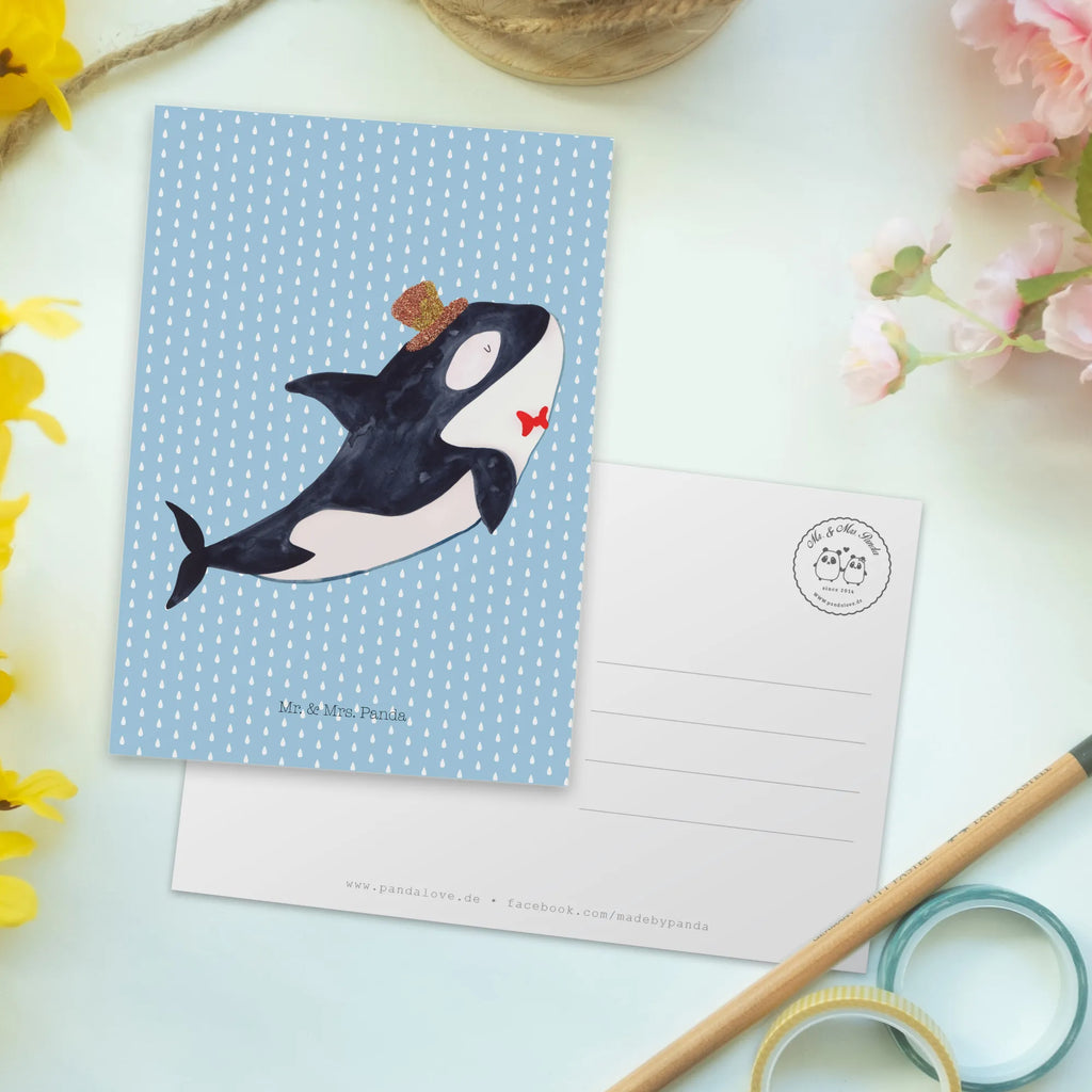 Postcard orca cylinder Einladungskarten Geburtstag, Einladungskarte, Ansichtskarten, Geschenkkarte, Karte, Grußkarte, Dankeskarte, Einladung, Ansichtskarte, Einladung Geburtstag, Postkarte, Geburtstagskarte, Meerestiere, Meer, Urlaub, Glückwunsch, Orca, Glitter, Glitzer, Konfetti, Geburtstag, Fest, Fete, Narwal, Feier