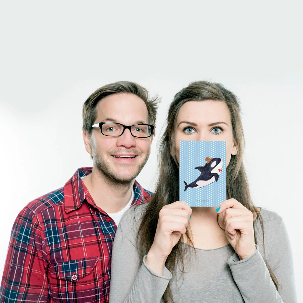 Postcard orca cylinder Einladungskarten Geburtstag, Einladungskarte, Ansichtskarten, Geschenkkarte, Karte, Grußkarte, Dankeskarte, Einladung, Ansichtskarte, Einladung Geburtstag, Postkarte, Geburtstagskarte, Meerestiere, Meer, Urlaub, Glückwunsch, Orca, Glitter, Glitzer, Konfetti, Geburtstag, Fest, Fete, Narwal, Feier