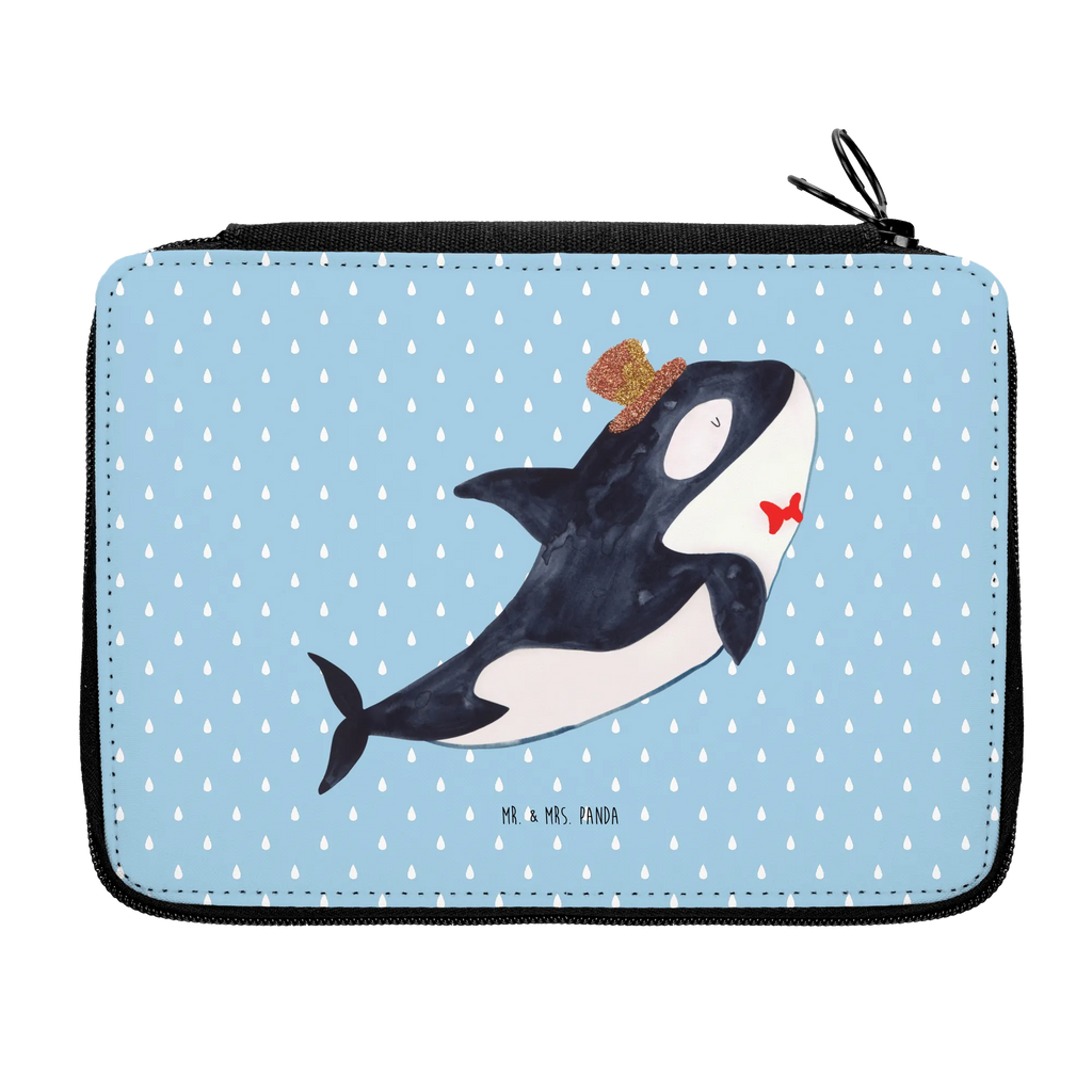 Leather folder orca cylinder Stifte Etui, Federmäppchen, Schreibetui, Bleistiftetui, Schüleretui, Stifteetui, Zeichenetui, Schlampermäppchen, Buntstiftetui, Federmappe Set, Stiftebeutel, Schulmäppchen, Schreibmappe, Schuletui, Buntstiftmäppchen, Mäppchen, Federtasche, Bleistift Etui, Etui für Stifte, Farbstiftetui, Malmappe, Stiftetasche, Stiftemappe, Meer, Urlaub, Meerestiere, Feier, Glitter, Glückwunsch, Fest, Glitzer, Fete, Konfetti, Geburtstag, Narwal, Orca