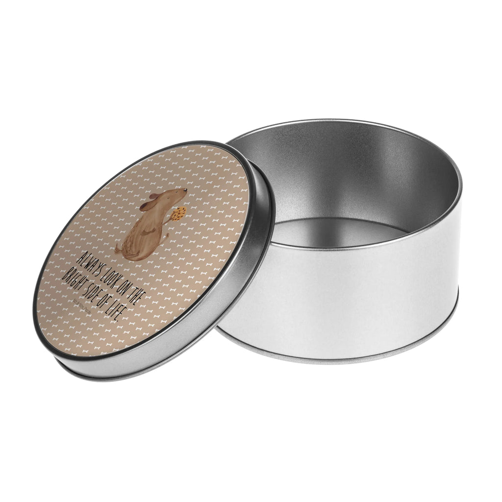 Round tin Dog biscuit storage tin, tin, cookie tin, tin can, gift box, storage, dog, mutt, hound, woof, dog mama, dog breed, love dogs, love for dogs, dog decorative items, bag with dog print, funny gifts for dog owners, what do you give a dog lover, Christmas gifts for dogs, gifts for dogs, dog sayings, dog snacks, treats, dog biscuits, Dog, dog treats