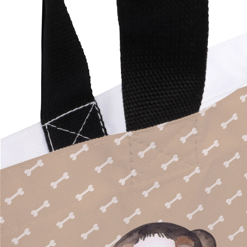 Shopper Hund Entspannen Freizeittasche, Einkaufsbeutel, Tragebeutel, Alltagstasche, Einkaufstasche, Tüte, Stofftasche, Schulbeutel, Schultertasche, Beutel, Schultasche, XXL Tasche, Strandtasche, XL, Shopper, Ausflug, Sprüche, Hund, Hundebesitzer, Hunderasse, Haustier, Hundemotiv, Tierliebhaber, Hundeliebe, Liebe, Schwarzer Hund, Hundeglück