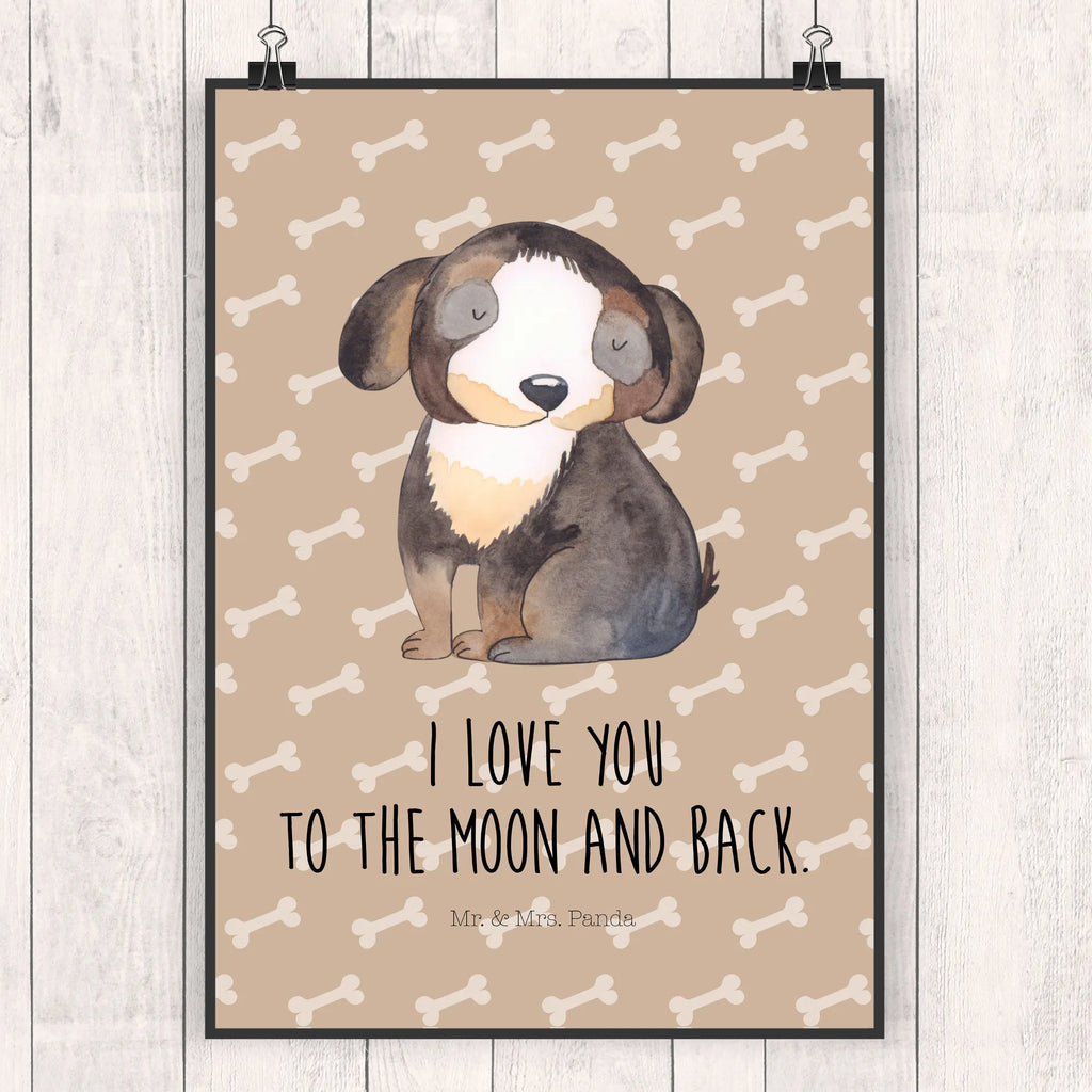 Poster Hund Entspannen wanddeko, Wandschmuck, Wandposter, Mr. & Mrs. Panda Poster, drucke, grafikposter, Posterdruck, wanddruck, Poster, kunstdruck poster, Wanddeko Bild, Wandbild, Wanddekoration, Bild für Wand, wandkunst, Plakat, kunst für die wand, kunstposter, Kunstdruck, Designposter, Bild, Deko Bild, Tierliebhaber, Haustier, Hundemotiv, Hundebesitzer, Hunderasse, Hund, Sprüche, Hundeliebe, Liebe, Schwarzer Hund, Hundeglück