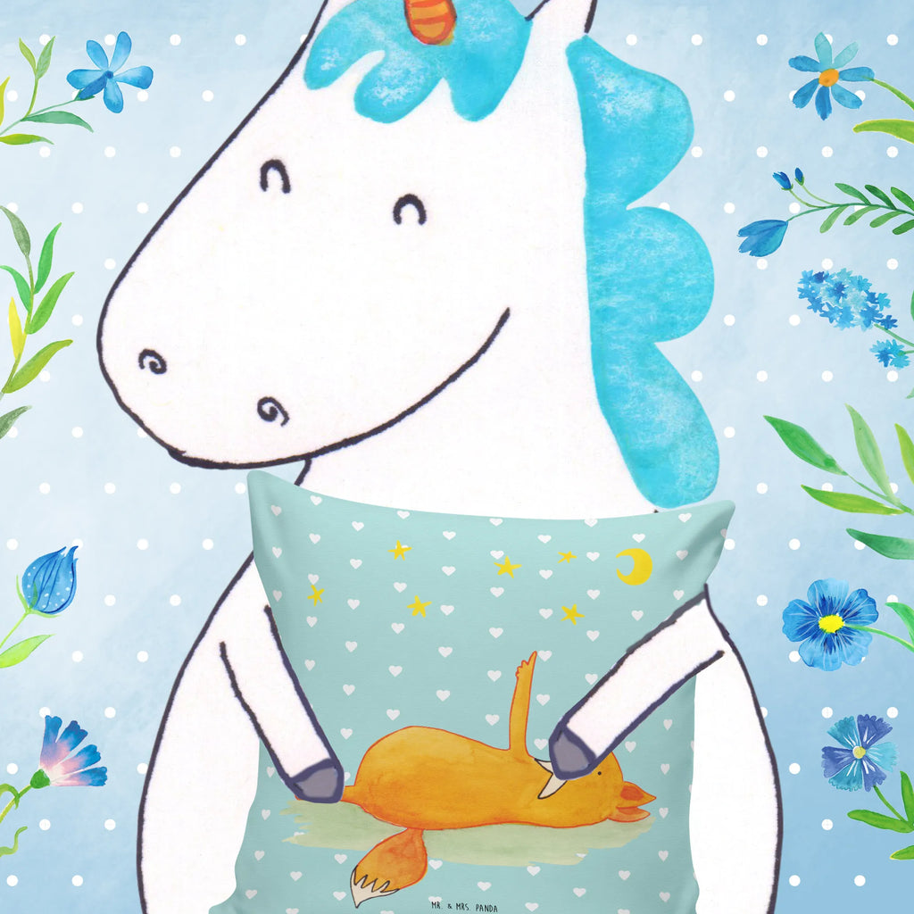 Cushion Fox Stars pad, pillow case, 40 x 40, fluffy, bed, 40x40, settee, couch, soft, Pillow, cushion, sofa, bedroom, pillows, fox, foxes, forest wildlife, clever as a fox, animal lover, Always Look on the Bright Side of Life, Saying positive, Fox, words of consolation, Romance, Saying beautiful