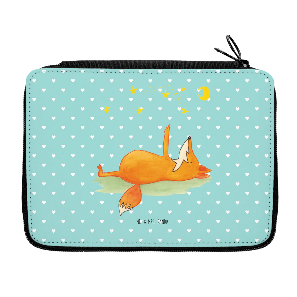 Leather folder Fox Stars Motiv, Kinder Federmappe, Einschulung, Federmappe Einschulung, Stifte Etui, Kind, Stifterolle, Schülerin, Federmäppchen, Schüler, Büro Stifte Etui, Federmappe, Federmäppchen bedruckt, Stiftetasche, Geschenk, Schule, Bestückte Federmappe, Grundschule, Fuchs, Spruch positiv, tröstende Worte, Always Look on the Bright Side of Life, Füchse, Romantik, Spruch schön