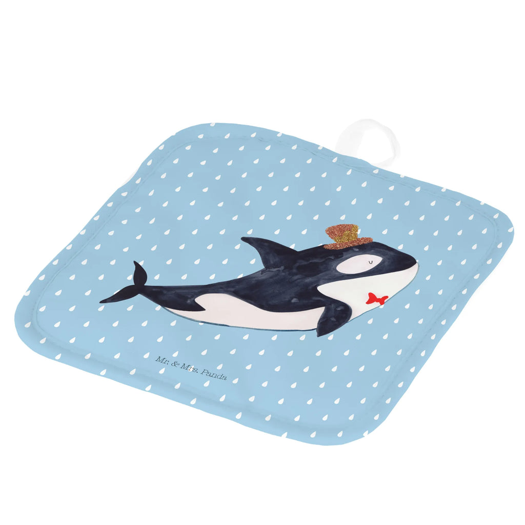 2er Set Topflappen  Orca Zylinder Topflappen 2er Set, Topfuntersetzer, Topflappen, topfhalter, Topfhandschuhe, 2er Set Topflappen, Topflappen Set, Topflappenset, Meerestiere, Urlaub, Meer, Geburtstag, Glückwunsch, Narwal, Orca, Fest, Glitzer, Glitter, Feier, Konfetti, Fete