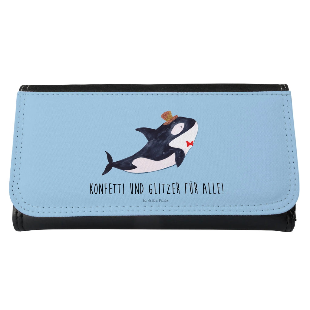 Ladies purse orca cylinder Purse, XXL, Ladies, Large, Wallets, Wallet, Seafood, aquatic animals, ocean, sea, fish, shells, corals, reef, whale, narwhal, sea urchin, lobster, platypus, turtle, manatee, crocodile, orca, shrimp, gifts for seafood lovers, water world, underwater animals, underwater world, vacation, deep sea, seafood fans, gift ideas, seafood decoration, seafood posters, congratulations, birthday, party, celebration, glitter, feast, confetti