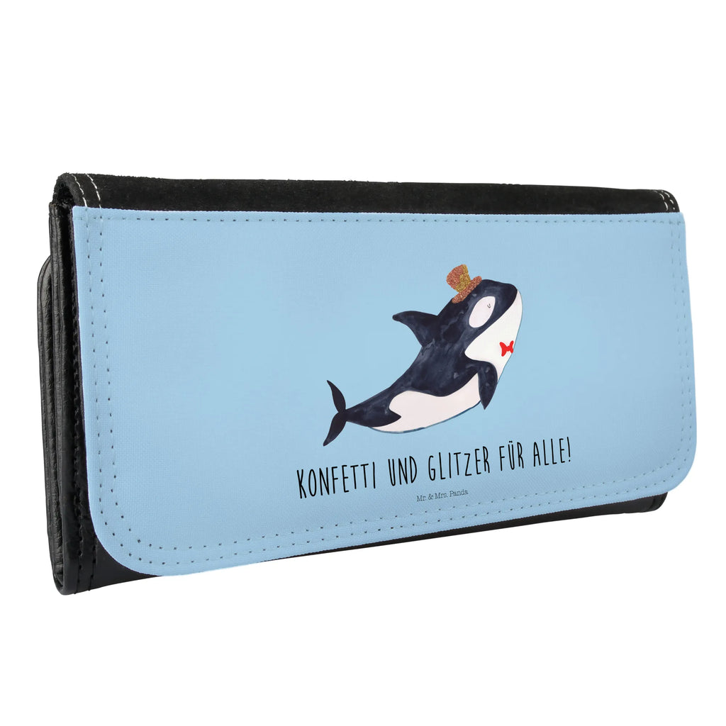 Ladies purse orca cylinder Purse, XXL, Ladies, Large, Wallets, Wallet, Seafood, aquatic animals, ocean, sea, fish, shells, corals, reef, whale, narwhal, sea urchin, lobster, platypus, turtle, manatee, crocodile, orca, shrimp, gifts for seafood lovers, water world, underwater animals, underwater world, vacation, deep sea, seafood fans, gift ideas, seafood decoration, seafood posters, congratulations, birthday, party, celebration, glitter, feast, confetti