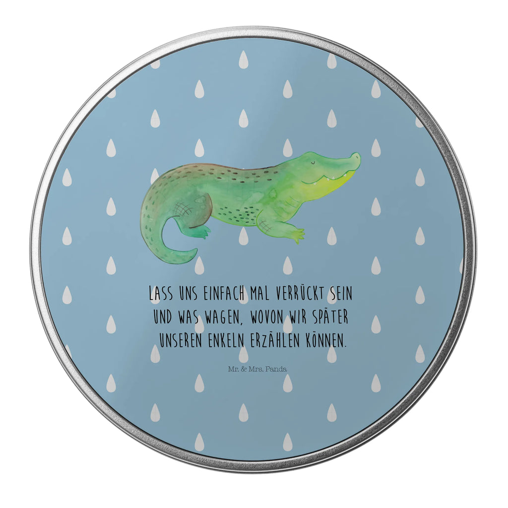 Blechdose rund Krokodil Aufbewahrungsbox, Geschenkdose, runddose, Vorratsdose, runde keksdose, Runde Blechdose, Keksdose, dosen, runddosen, Dose, Metalldose, gebäckdose, runde dosen, geschenkdosen, Aufbewahrungsdosen, Vorratsdosen, runde keksdosen, blechdosen, Metalldose Rund, plätzchendosen, plätzchendose, metalldosen, gebäckdosen, keksdosen, Metallbox, Blechdose Rund, Aufbewahrungsdose, Blechdose, Runde Dose, runde blechdosen, metallboxen, Meer, Urlaub, Meerestiere, Freundin, Krokodil, Verrückt sein, Beste Freundin, Abenteuerlust, Lieblingsmensch, Spontan sein, Krokodile, Reiselust