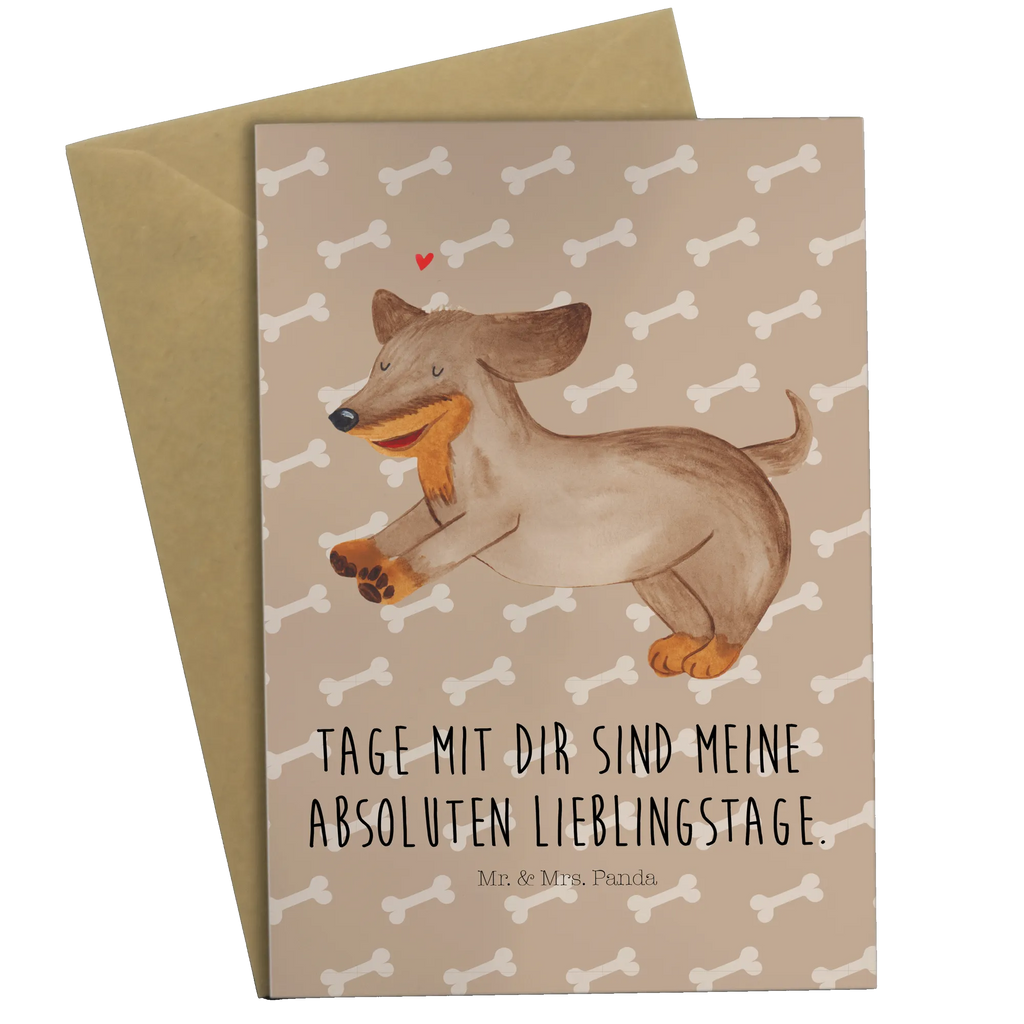 Greetings card Dog dachshund Einladungskarte, Klappkarte, Glückwunschkarte, Karte, Hochzeitskarte, Geburtstagskarte, Grußkarte, Ansichtskarten, Hund, Hundemotiv, Haustier, Hunderasse, Tierliebhaber, Hundebesitzer, Sprüche, Dachshund, Hunde, Dackel, happy dog