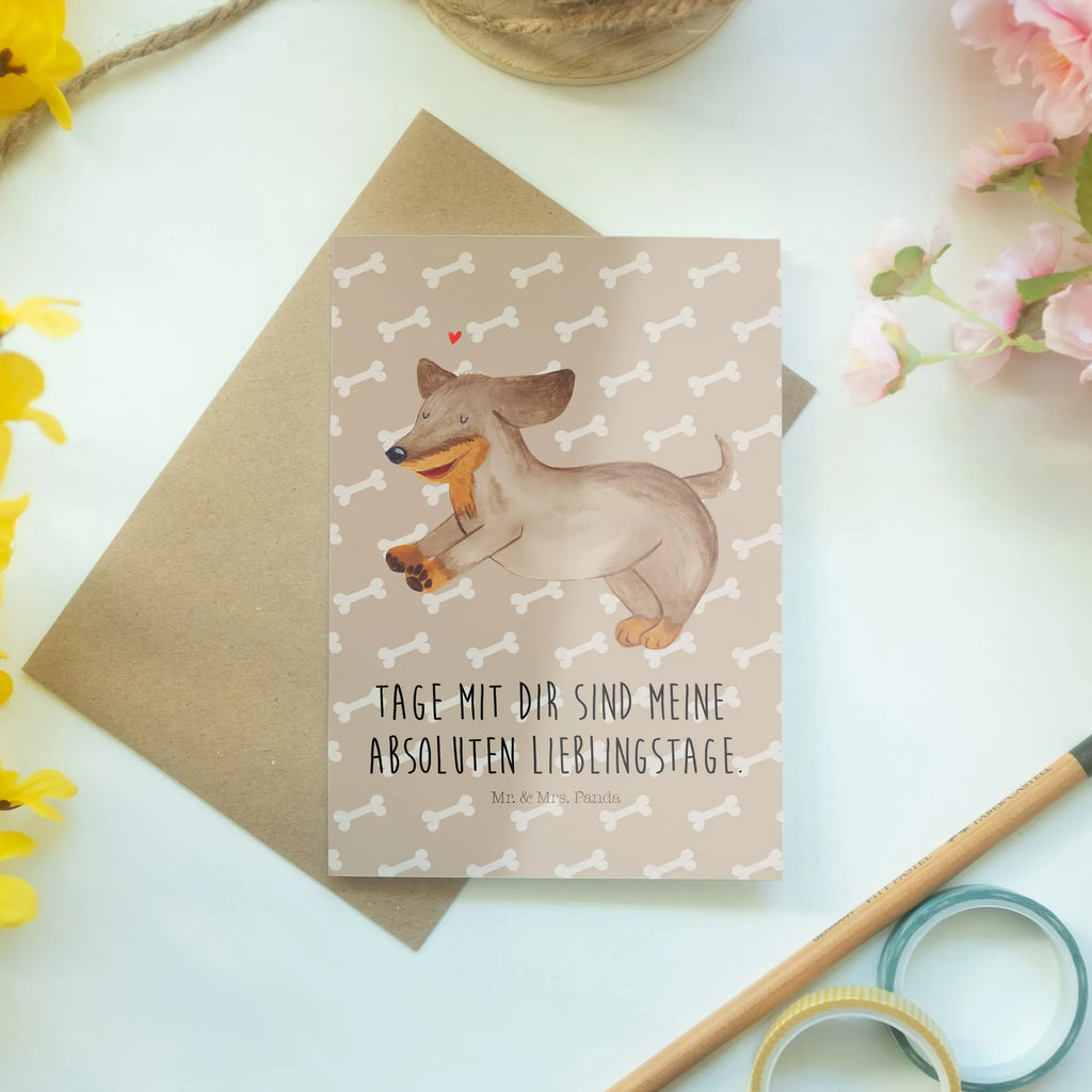 Greetings card Dog dachshund Einladungskarte, Klappkarte, Glückwunschkarte, Karte, Hochzeitskarte, Geburtstagskarte, Grußkarte, Ansichtskarten, Hund, Hundemotiv, Haustier, Hunderasse, Tierliebhaber, Hundebesitzer, Sprüche, Dachshund, Hunde, Dackel, happy dog